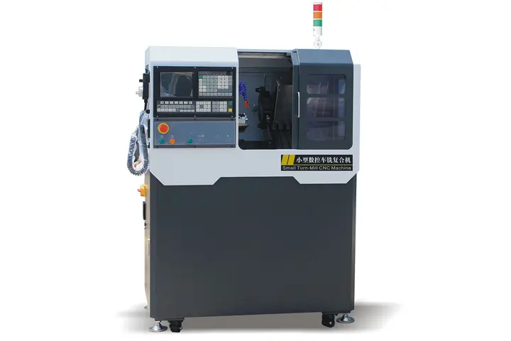 Small turning-milling compound machine tool